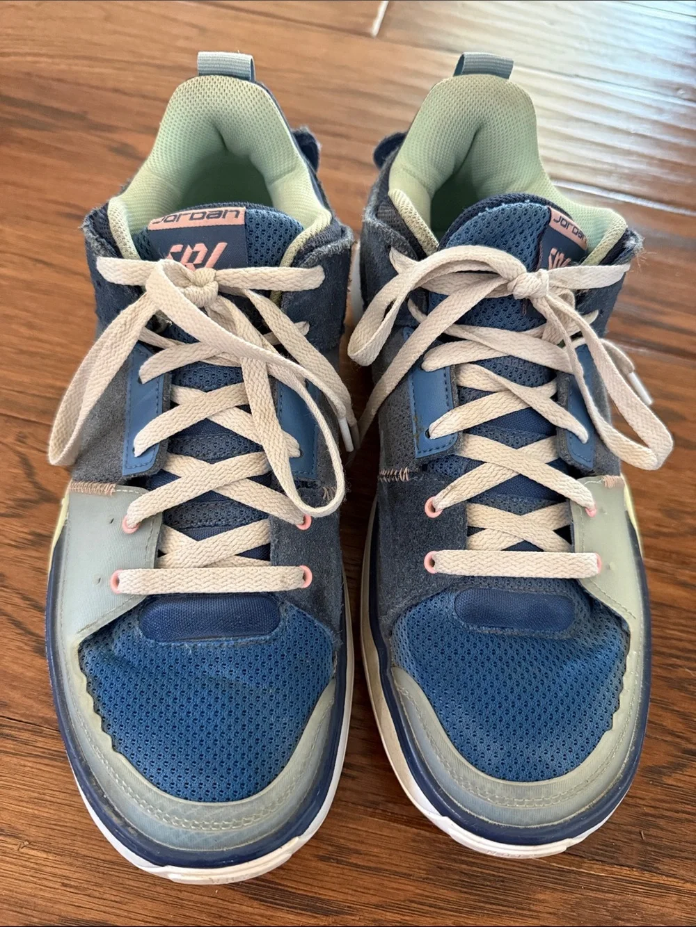 Men’s Blue Multi Athletic Sneakers
